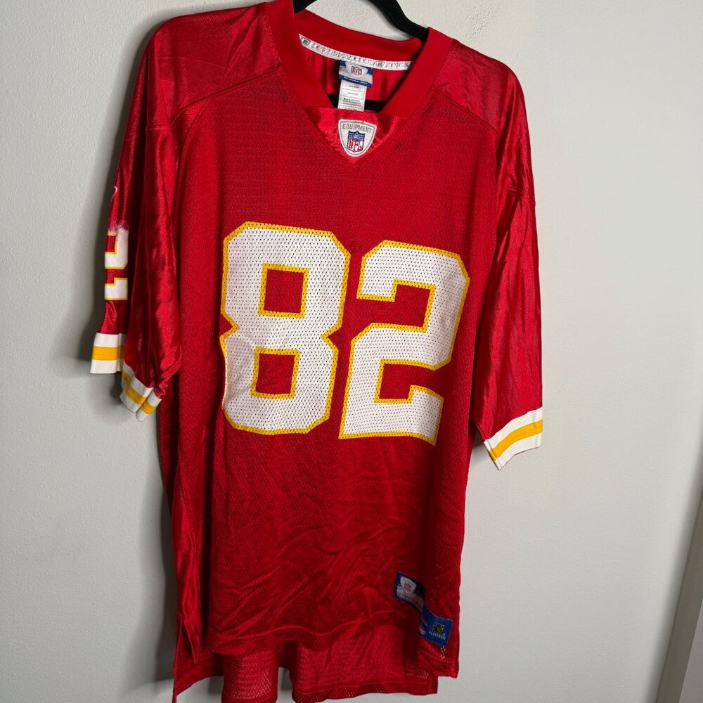 NFL Reebok Kansas City Chiefs Dwayne Bowe 82 Jersey Red Mens XL Vintage
